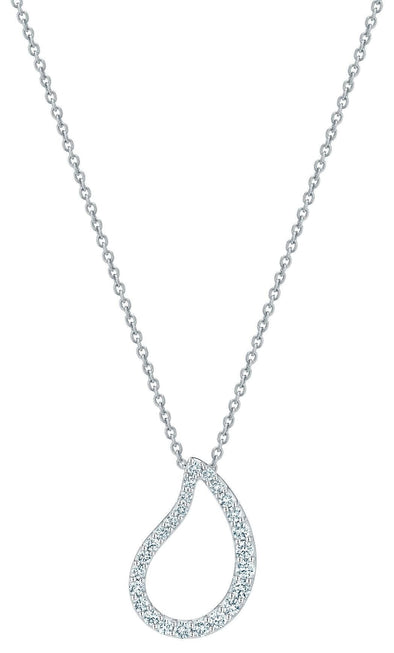 White Gold Diamond Pendant