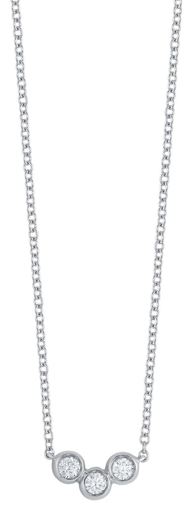 White Gold Diamond Pendant