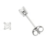 White Gold Diamond Stud Earrings