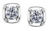 White Gold Canadian Diamond Stud Earrings