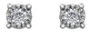 White Gold Diamond Stud Earrings