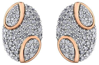 White Gold Diamond Stud Earrings