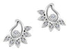 White Gold Canadian Diamond Stud Earrings