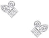 White Gold Diamond Stud Earrings