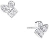 White Gold Diamond Stud Earrings