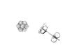 White Gold Diamond Stud Earrings