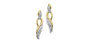 Yellow Gold Diamond Drop Earrings