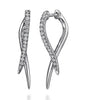 White Gold Diamond Earrings