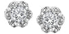 White Gold Diamond Stud Earrings