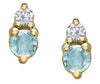 Yellow Gold Aquamarine, Diamond