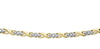 Yellow Gold Diamond Tennis Bracelet.