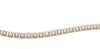 Yellow Gold Diamond Tennis Bracelet.