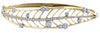 Yellow Gold Canadian Diamond Bangle Bracelet.