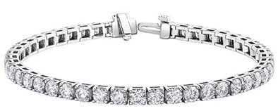 White Gold Diamond Tennis Bracelet.