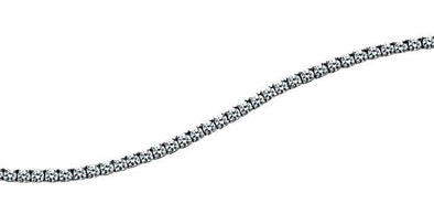 White Gold Diamond Tennis Bracelet.