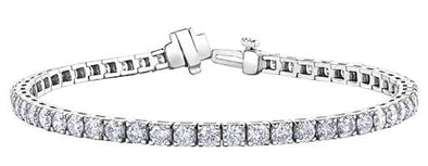 White Gold Diamond Tennis Bracelet.