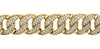 Yellow Gold Diamond Link Bracelet.