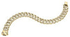 Yellow Gold Diamond Link Bracelet.