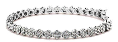 White Gold Diamond Tennis Bracelet.