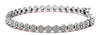 White Gold Diamond Tennis Bracelet.