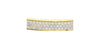 Yellow Gold Diamond Bangle Bracelet.