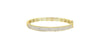 Yellow Gold Diamond Bangle Bracelet.