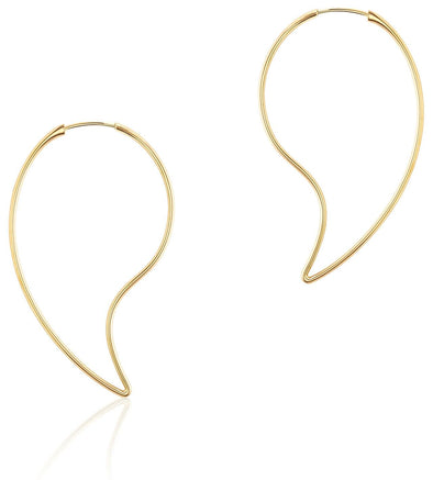 Yellow Gold Hoop Earrings