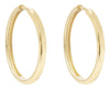 Yellow Gold Huggie Earrings.