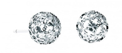 Sterling Silver Ball Earrings