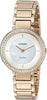 Citizen Ladies Rose Gold Tone Swarovski Crystal, Mother of Pearl Dial Eco-Drive Watch -