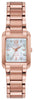 Citizen Ladies Rose Gold Tone Swarovski Crystal, Sapphire Crystal, 50m 5ATM Water Resistant, Mother of Pearl Dial Eco-Drive Watch -