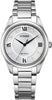 Citizen Ladies Silver Tone, Stainless Steel Bracelet Eco-Drive Watch -