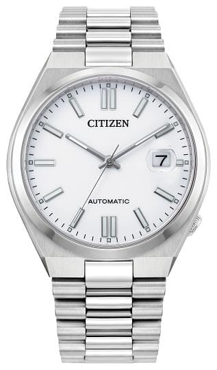 Citizen Gents Two Tone, Stainless Steel Bracelet Date Only Eco-Drive, Automatic Watch -