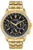 Citizen Gents Gold Tone, Stainless Steel Bracelet Diamond Dial, Date Only Eco-Drive Watch -