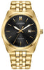 Citizen Gents Gold Tone, Stainless Steel Bracelet Date Only, 100m 10ATM Water Resistant Eco-Drive Watch -