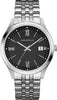 Caravelle New York Gents Silver Tone, Stainless Steel Bracelet Date Only Quartz Watch -