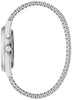 Caravelle New York Gents Silver Tone, Stainless Steel Bracelet, Expansion Bracelet Day & Date, 30m 3ATM Water Resistant Quartz Watch -