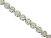 Sterling Silver Diamond Tennis Bracelet.