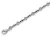 Sterling Silver Diamond Tennis Bracelet.