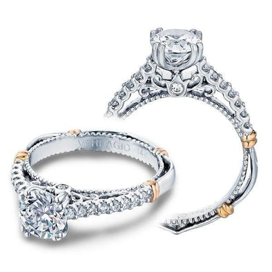 White Gold Engagement Ring. Featuring A Signature Created Lab Grown Center Diamond And Earth Mined Accent Diamonds.