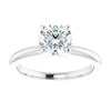 White Gold Engagement Ring. Featuring A Signature Created Lab Grown Center Diamond.